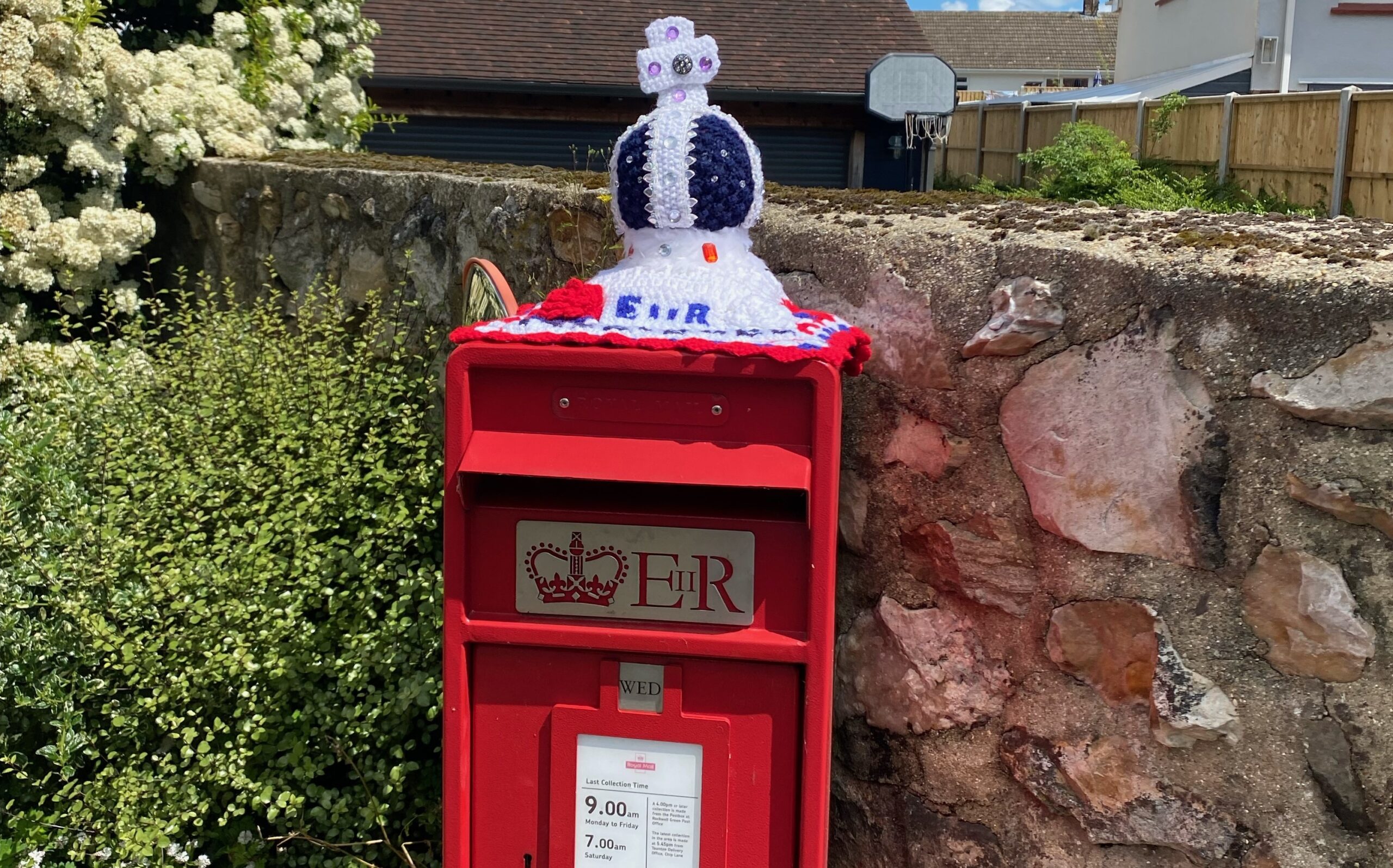 Postbox fit for a Queen! - Around Wellington