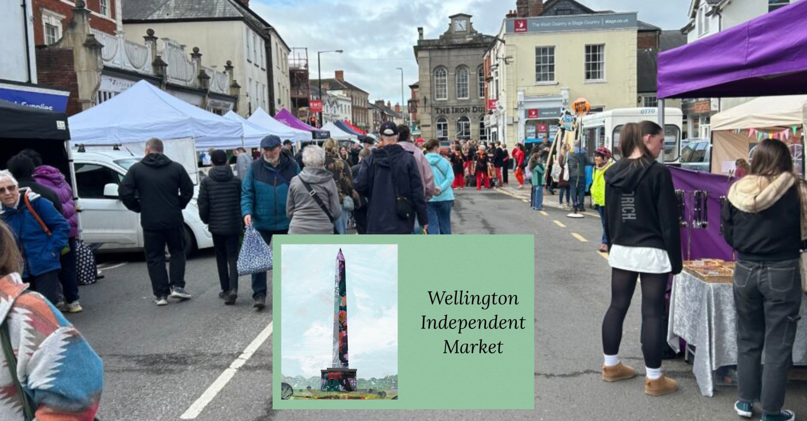 Market back in High Street this weekend - Around Wellington