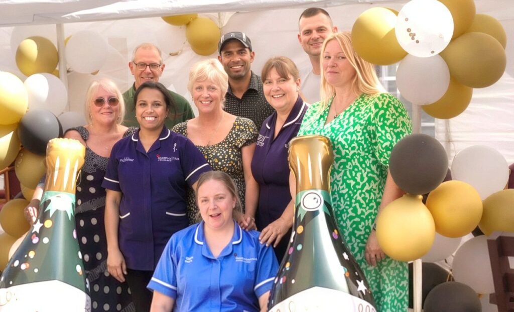 Care home celebrates dedicated staff