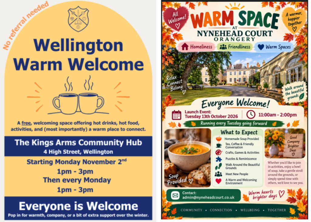 New Warm Spaces to help those in need