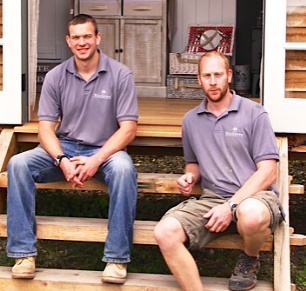 Hut builders: William & George