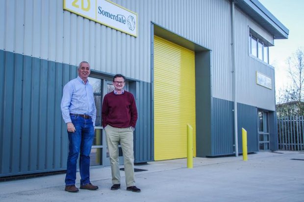 Stephen Jones (L) Ernie Waldron (R) Directors and Co founders of Somerdale International