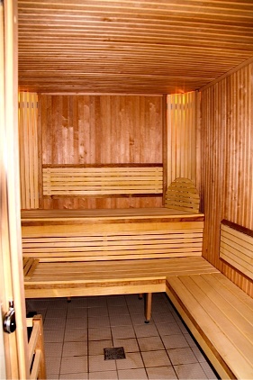 New sauna facilities